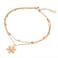 Aiwanto Beautiful Anklet Rose Gold Ankle Chain Bracelet Chain Gift for Women's