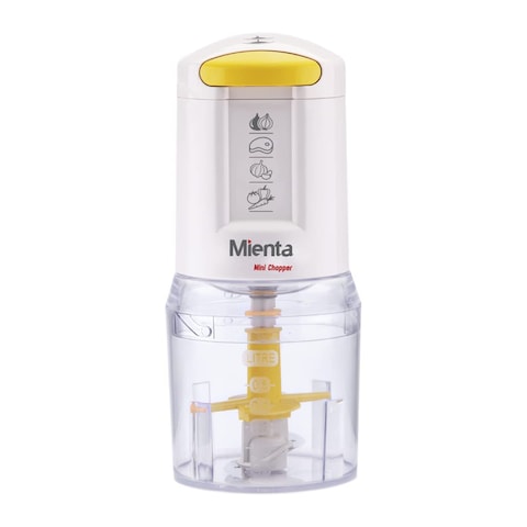 Mienta Mini Chopper - 400 Watt - White - CH-171
