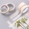Masking Tape 1 Inch Bundle Offer 5Pcs, Guaranteed Quality (15 Yards) General Purpose for Office, Home Labeling, Children Arts &amp; Craft DIY Project School Use, No-Residue, with Wide Crepe Paper Rolls