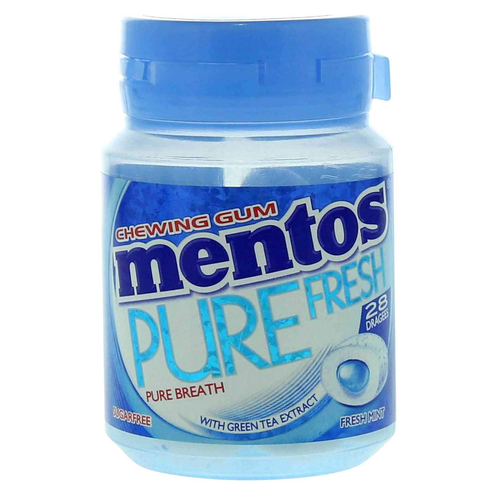 Mentos Sugar Free Pure Mint Gum – 28 Pieces Mentos Sugar Free Pure Mint Gum – 28 Pieces