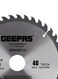 Geepas Circular Saw Blade Silver/Black 185X2X30mm