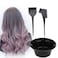 Generic - 3 Pcs Hairdressing Brushes Bowl Combo Salon Hair Color Dye Tint Tool Set Kit