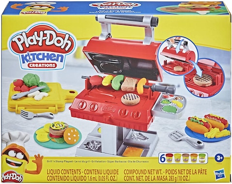 Play-Doh Kitchen Creations Grill 'n Stamp Playset