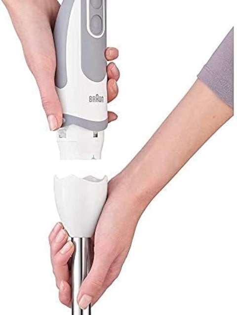 Braun MQ 5245 MultiQuick 5 Vario Hand Blender With Attachments, 1000 Watt, White