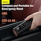 BASEUS Super Mini Inflator Pump Air Compressor Portable Hand-Held Auto Tire Pump with LED Light and 3M Cable Off-Road Accessories for Bicycle Cars Motor Bike Tires and More