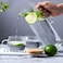 1CHASE&reg; Heat Resistant Borosilicate Water Jug With Handle and Glass Lid, Hot/Cold Water Jug for Juice,Iced Tea Beverage etc , 1500 ML