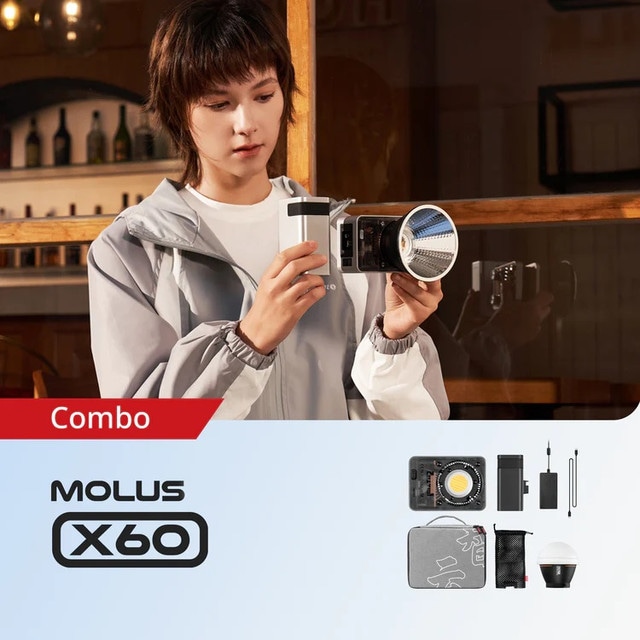Zhiyun Zhiyun Molus X60 Combo Led Video Light