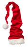 Christmas Magic-Long Santa Hat Red< >Red/White< >< >Any Ages< >