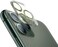 Moxedo Camera Lens Protector, 9H Tempered Glass, Scratch Resistant Aluminum Alloy Frame Camera Cover Screen Protector Compatible for iPhone 11 Pro 5.8 inch/ 11 Pro Max 6.7 Inch (OLIVE GREEN)