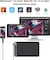 Huion Q620M Wireless Graphics Tablet Best Design Awarded (10.5&quot; &amp; 6.5&quot; Active Area) Wi-Fi &amp; USB Connected Pen, 8192 Pressure, 8 Nibs, Windows, Mac &amp; Android - Black   Inspiroy-Q620M