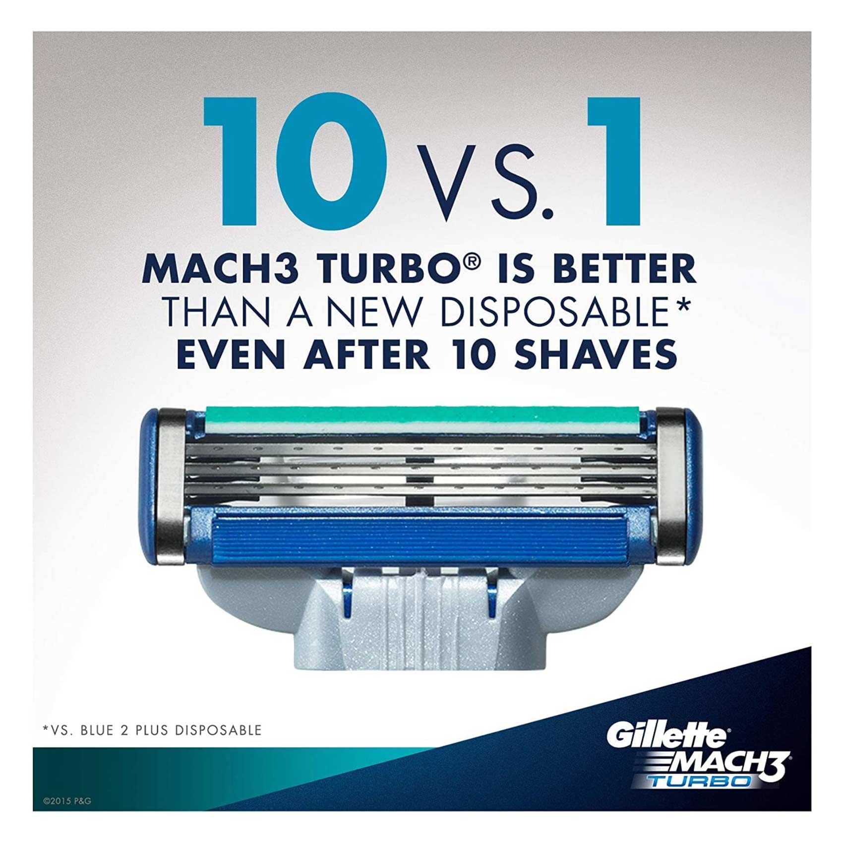 Gillette Blades Mach3 Turbo 2 Blades product thumbnail 5