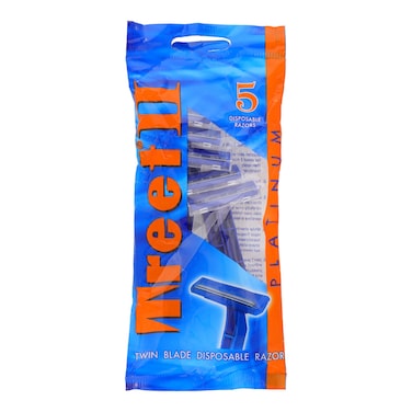 Treet Twin Blade Disposable Razor 5 pcs