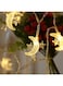 Generic 10-LED Moon And Star Fairy String Light Yellow 1.5meter