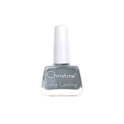 Christine Long Lasting Nail Polish 123 Gray