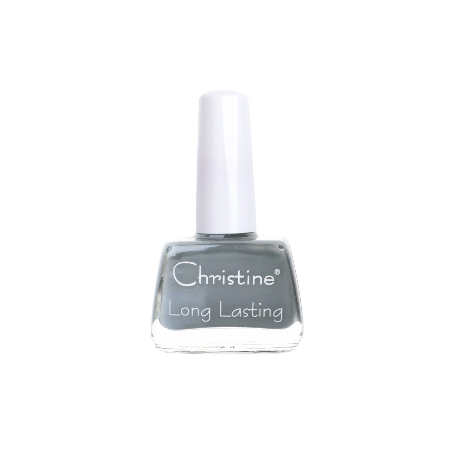 Christine Long Lasting Nail Polish 123 Gray