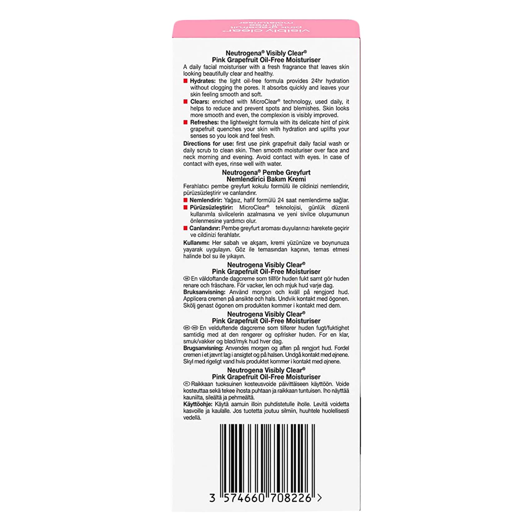Neutrogena Pink Moisturiser 50ml