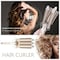 HYX 3 Barrel Hair Curling Iron Wand Hair Curler Upgrade Ceramic Hair Waver Hair Styling Tools Curling Iron Quick Heating Temperature Adjustable for Long or Short Hair