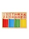 Generic 76-Piece Montessori Wooden Math Game Sticks Toy