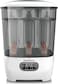 Baby Brezza One Step Baby Bottle Sterilizer And Dryer Advanced-Holds 8 Bottles &amp; 2 Pump Part Sets, Universal Fit, White