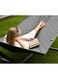Extreme Lounging Outdoor Garden Bean Hammock &amp; Frame, Grey