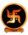 Geohoney Himalayan Salt Lamp - Swastika Sign