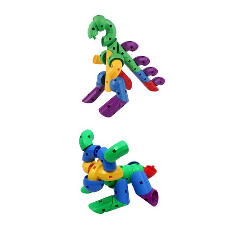 DIY Construction Plastic Building Block Toys For Kids