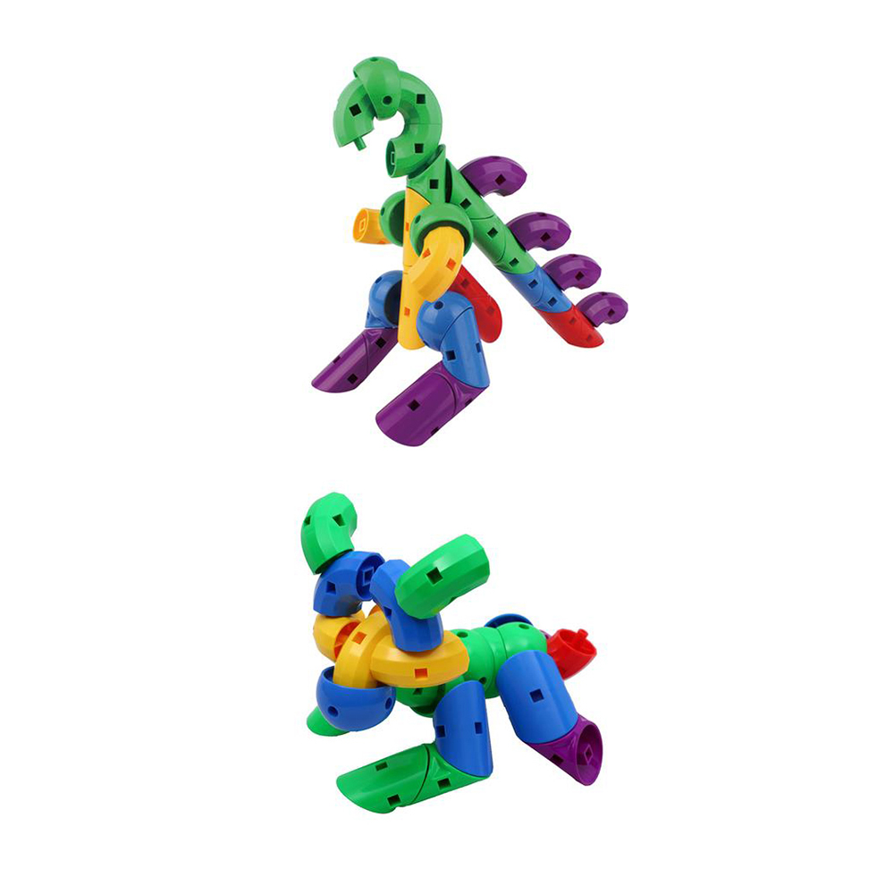 DIY Construction Plastic Building Block Toys For Kids