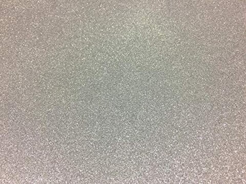 Glitter Foam Sheet 50x70cm  Silver Color