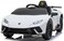 RBWTOYS 2023 12V LAMBORGHINI HURACAN SINGLE LEATHER SEAT &amp; RUBBER TIRES REMOTE CONTROL UPGRADED  S308 WHITE) 120x64x47cm