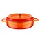 Lava Multi Purpose Shallow Casserole 28cm Orange