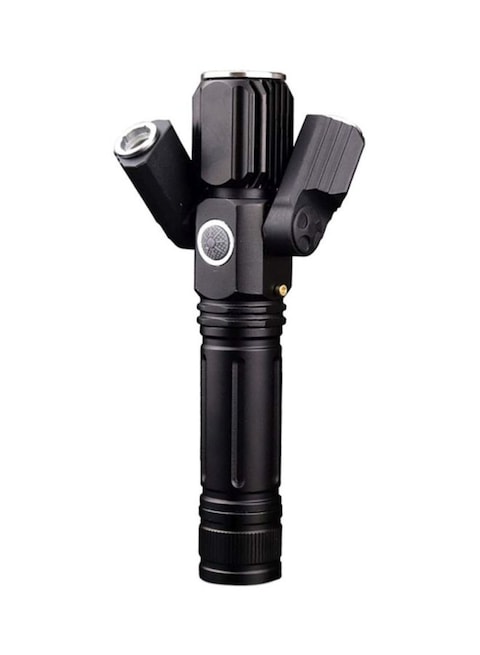 Sunshine - Electric LED Torch With 3 Head Black 14.6centimeter