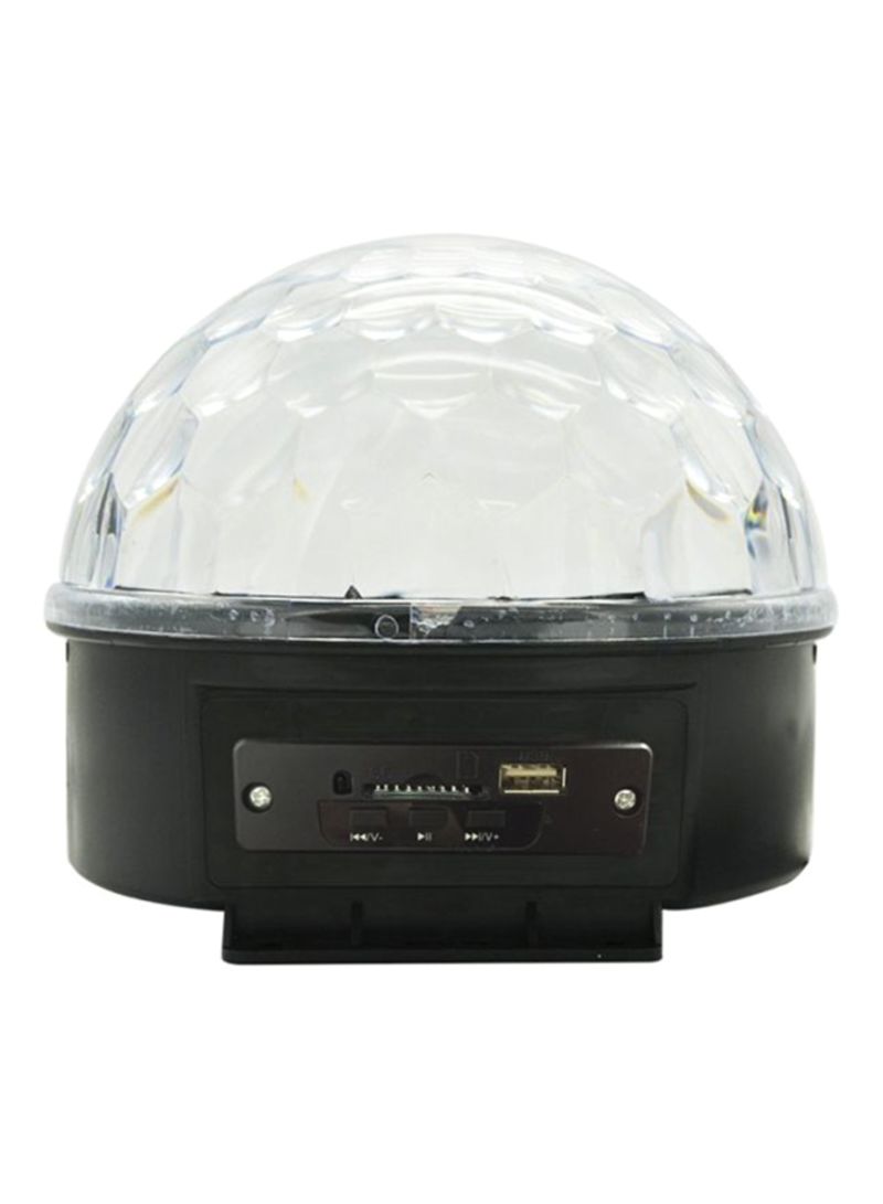 LED Round Crystal Magic Ball Light Multicolour 20watts