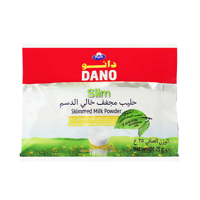 Dano Powder Milk Slim Skimmed Sachet 25GR