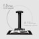 Czur Et18 Pro Advanced Professional-Level Book &amp; Document Scanner With Smart Ocr For Mac And Windows, Patented Laser Auto-Flatten &amp; Deskew Technology, Convert To Pdf/Searchable Pdf/Word/Tiff/Excel