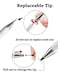 ST04  2 in 1 Stylus with Ball Point Pen Universal Passive Stylus Pen for Smart Phone Tablet Writing Pen ST04