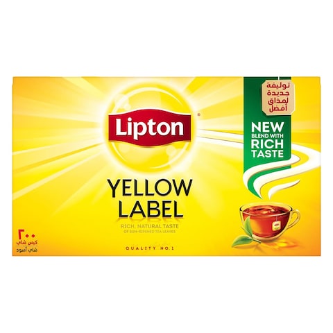 Lipton Yellow Label Teabags 200 Bags