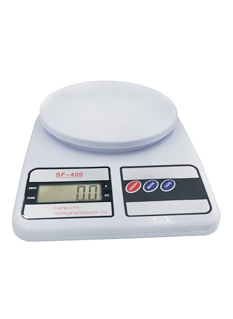 Generic Digital Kitchen Scale, White