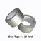 DUCT TAPE IN SILVER MATT COLOUR- SILVER PACKAGING TAPE FOR OFFICE,HOME AND KITCHEN USE- 20 YARDS X 2 INCH (PACK OF 2)