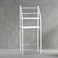 Generic 3 Tier Over The Toilet Storage Rack Rust-Free &amp; Sturdy Metal Toilet Rack No Drill Over Toilet Shelves For Commode Storage, Bathroom Space Saver, Toilet Organizer (White)