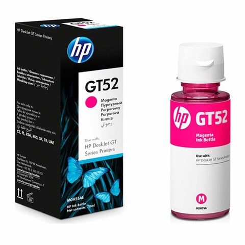 خرطوشة حبر اتش بي  GT52 - 8000 صفحة - أرجواني