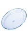 Royalford Glass Oval Dish Clear 2L
