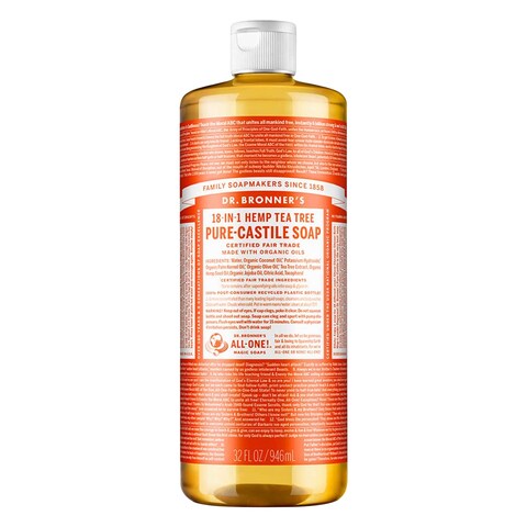 Dr Bronas M Soap Liq T/Tree 946Ml