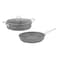 Tac Tac-3519 Ultra Granite Casserole 26cm + Frying Pan 26cm Grey