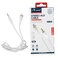 mpBLBERRI BLB-AX502 Lightning to 3.5MM Jack Stereo Aux Cable 1 Meter, White