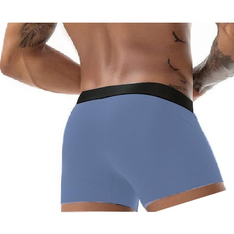 Aiwanto 2Pack Men's Underwear Breathable Underwear Inner Cloth Boxer Brief Underwear Shorts L