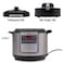 evvoli Pressure Cooker, 5.7 Liters, 15 in 1 Electric Pressure Cooker with Air Fryer, 1500W, EVKA-COM6015S