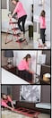 4 STEPS HOME PURPOSE LADDER with Rubber Handgrip and NonSlip Treads, 330lbs Capacity Ladder, Foldable Ladders, Multicolor Step Ladder for Genral Maintinace Use etc