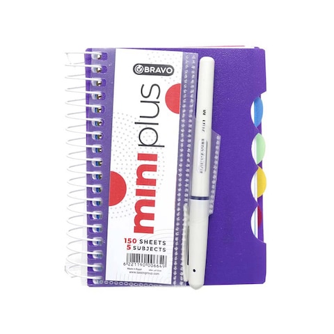Bravo Mini Notebook - 150 Sheet