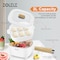 Zolele ZC306 Electric Cooking Pot Multifunctional Hot Pot 3L Large Capacity Non Stick Coating Frying Pan 1000W - White