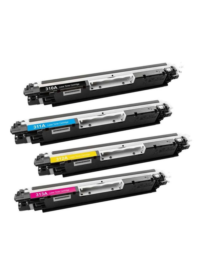 Buy Generic 4-Piece Toner Cartridge Set Multicolour Online | Carrefour UAE